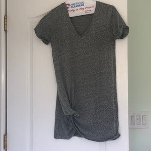 Z supply triblend side knot dress